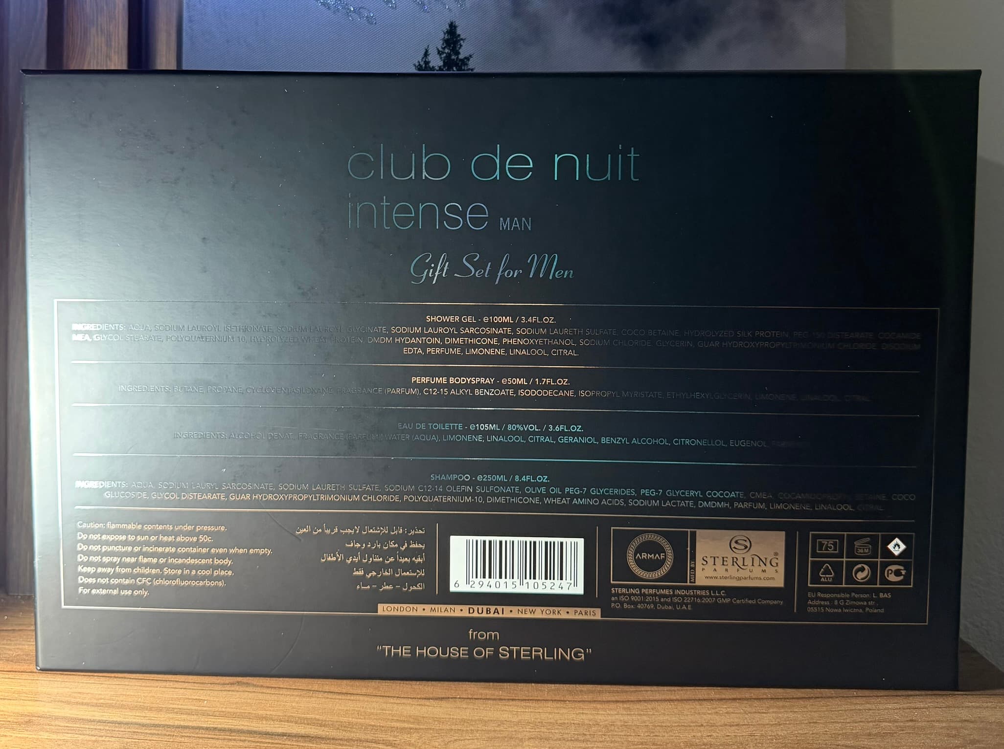 Club de Nuit Intense Man EDT - Set de Regalo 100ml